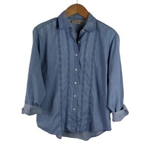 Susan Bristol | Vintage chambray shirt L